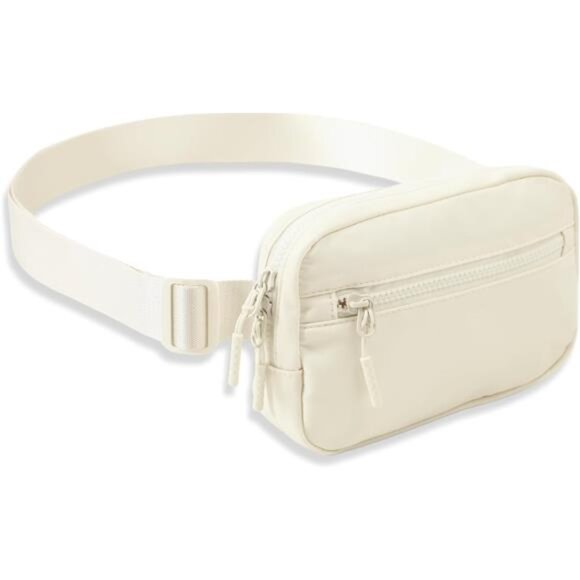 Handbags - Essential Belt Bag with Long Strap Apricot